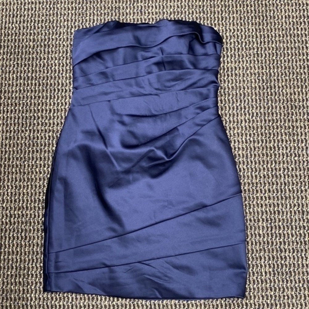 David’s Bridal Dress Navy Size 10